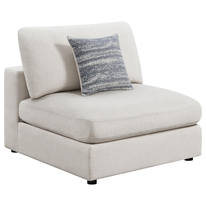 Serene 5-piece Upholstered Modular Sectional Sofa Beige - California Furniture (Coachella, CA)