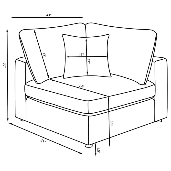 Serene Modular Sectionals - California Furniture (Coachella, CA)