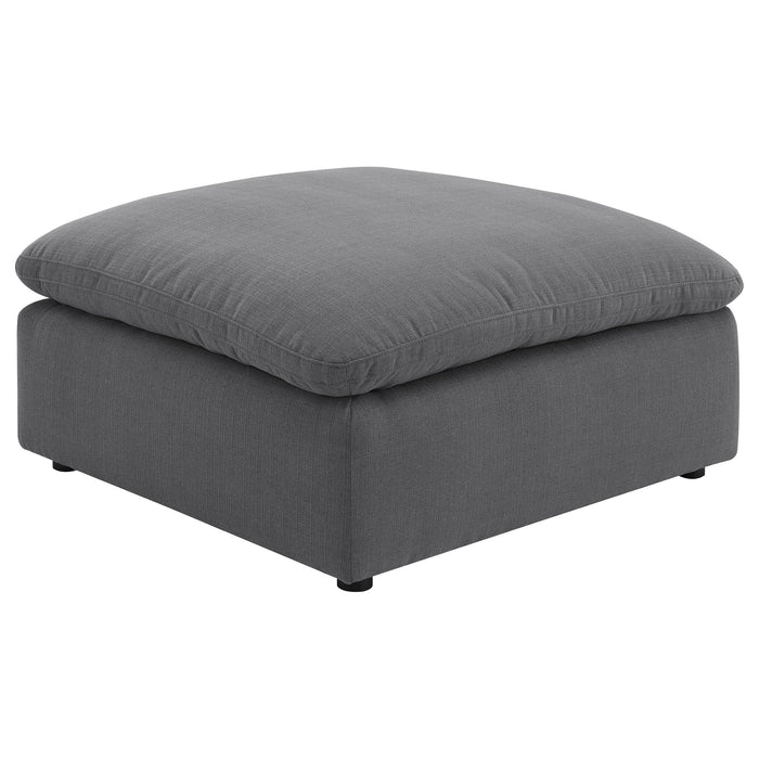 Hobson 6-piece Upholstered Modular Sectional Sofa Charcoal - California Furniture (Coachella, CA)