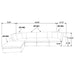 Lakeview Modular Sectional Sofa - California Furniture (Coachella, CA)