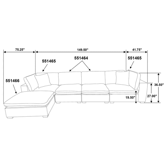 Lakeview Modular Sectionals - California Furniture (Coachella, CA)