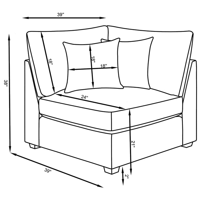 Cambria Sectionals - California Furniture (Coachella, CA)