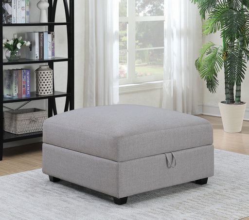 Cambria Storage Ottoman - California Furniture (Coachella, CA)