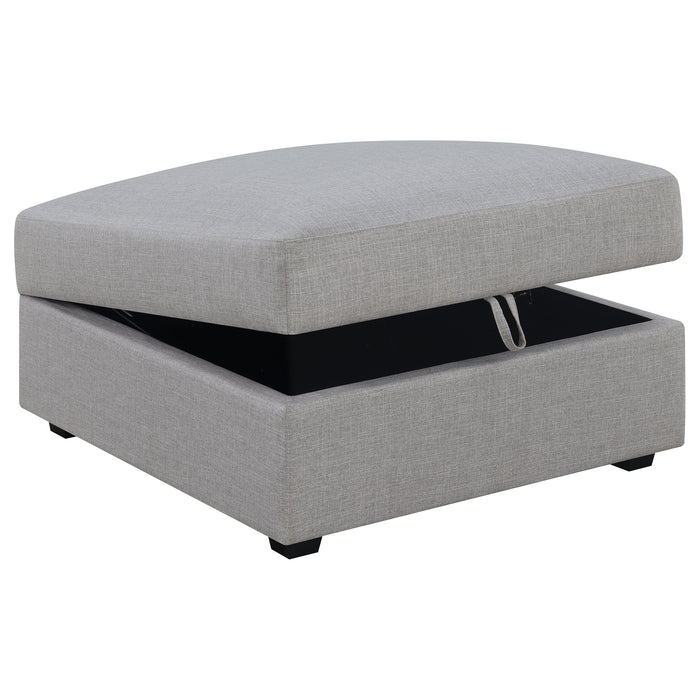 Cambria Storage Ottoman - California Furniture (Coachella, CA)