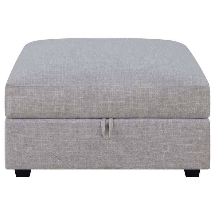 Cambria Storage Ottoman - California Furniture (Coachella, CA)