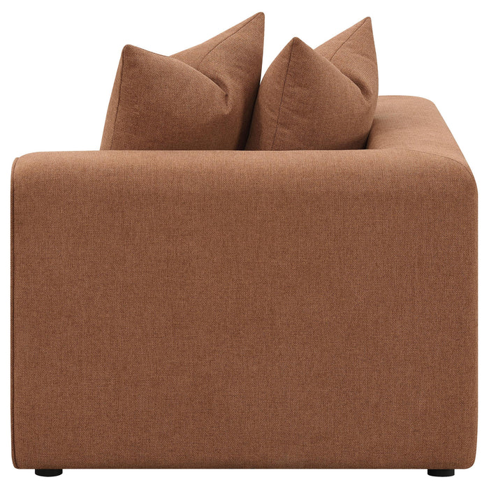 Jennifer Upholstered Corner Chair - California Furniture (Coachella, CA)