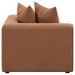 Jennifer Upholstered Corner Chair - California Furniture (Coachella, CA)