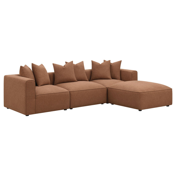 Jennifer Upholstered Corner Chair - California Furniture (Coachella, CA)