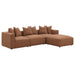 Jennifer Upholstered Corner Chair - California Furniture (Coachella, CA)