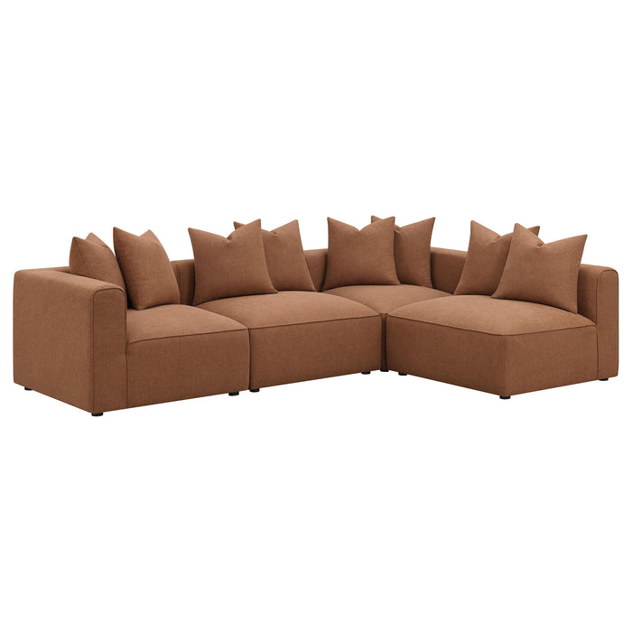 Jennifer Upholstered Corner Chair - California Furniture (Coachella, CA)