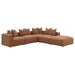 Jennifer Upholstered Corner Chair - California Furniture (Coachella, CA)