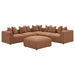 Jennifer Upholstered Corner Chair - California Furniture (Coachella, CA)