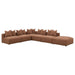 Jennifer Upholstered Corner Chair - California Furniture (Coachella, CA)