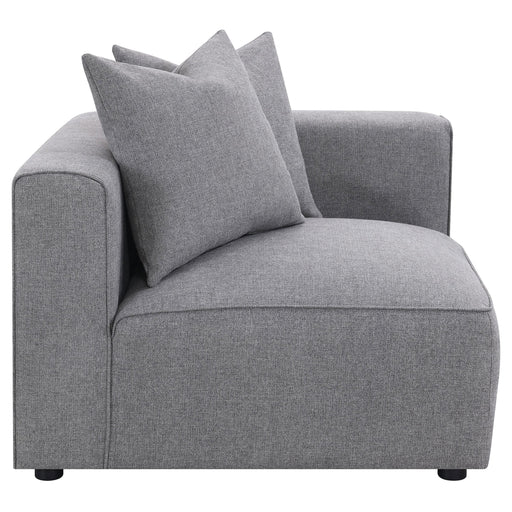 Jennifer Upholstered Corner Chair - California Furniture (Coachella, CA)