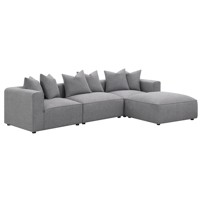 Jennifer Upholstered Corner Chair - California Furniture (Coachella, CA)