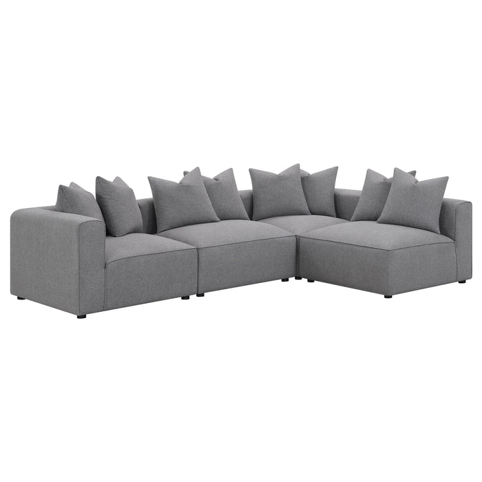 Jennifer Upholstered Corner Chair - California Furniture (Coachella, CA)