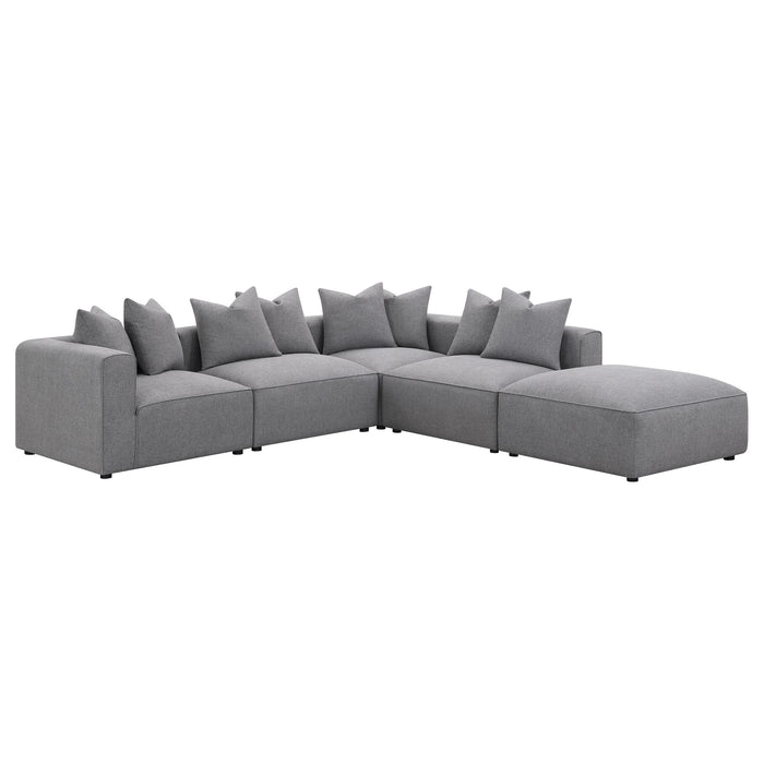 Jennifer Upholstered Corner Chair - California Furniture (Coachella, CA)