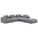 Jennifer Upholstered Corner Chair - California Furniture (Coachella, CA)