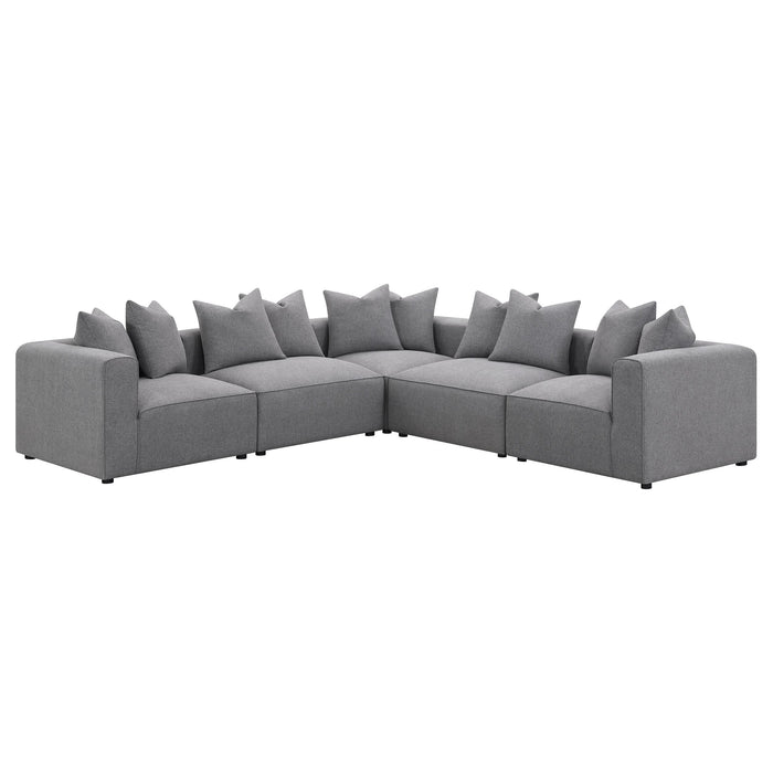 Jennifer Upholstered Corner Chair - California Furniture (Coachella, CA)