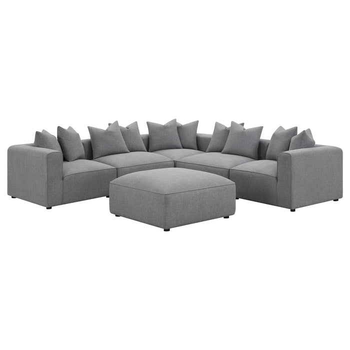 Jennifer Upholstered Corner Chair - California Furniture (Coachella, CA)