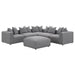 Jennifer Upholstered Corner Chair - California Furniture (Coachella, CA)