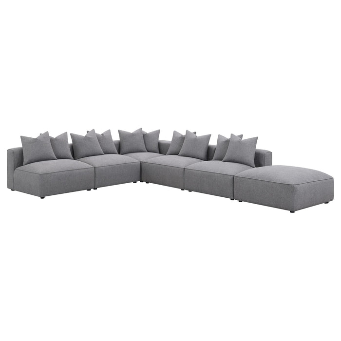 Jennifer Upholstered Corner Chair - California Furniture (Coachella, CA)