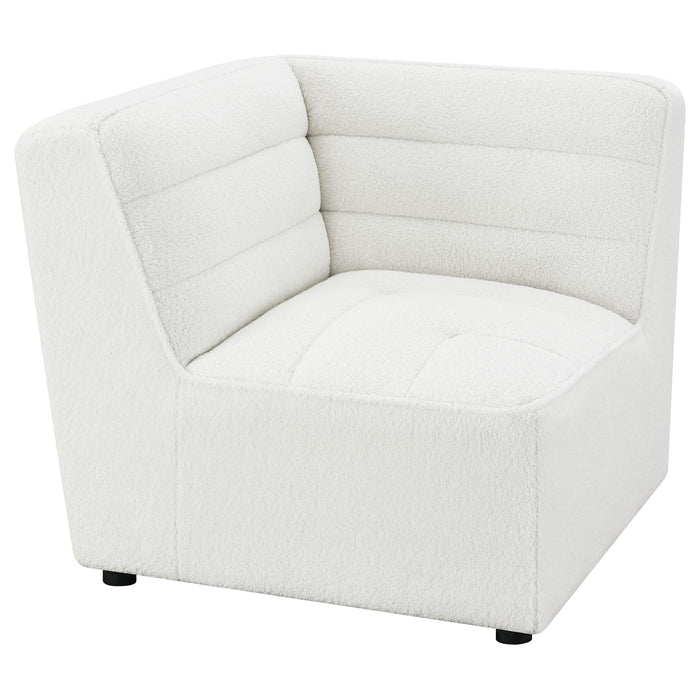 Sunny Upholstered Corner Chair - California Furniture (Coachella, CA)