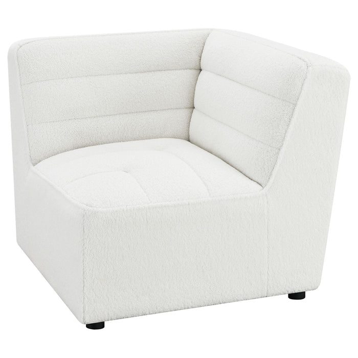 Sunny Upholstered Corner Chair - California Furniture (Coachella, CA)