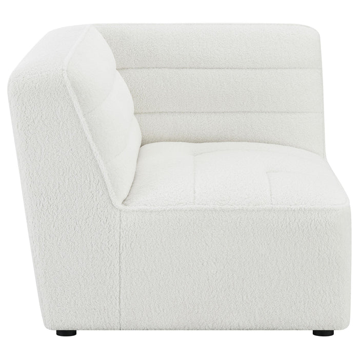 Sunny Upholstered Corner Chair - California Furniture (Coachella, CA)
