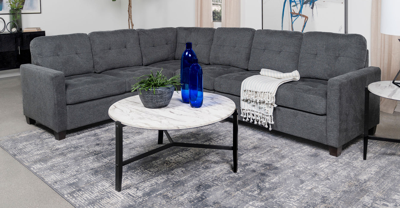 Georgina Sectional Loveseat - California Furniture (Coachella, CA)