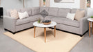 Georgina 4-piece Upholstered Modular Sectional Sofa Beige - California Furniture (Coachella, CA)