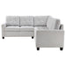 Georgina 4-piece Upholstered Modular Sectional Sofa Beige - California Furniture (Coachella, CA)