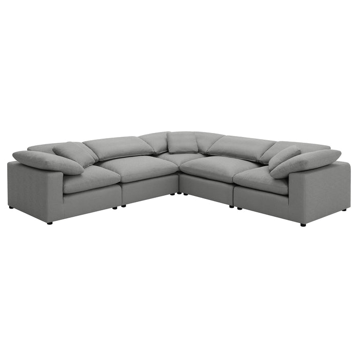 Raleigh Modular Sectionals Grey - California Furniture (Coachella, CA)