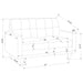 Watsonville Stationary 3 Pc Sets - California Furniture (Coachella, CA)