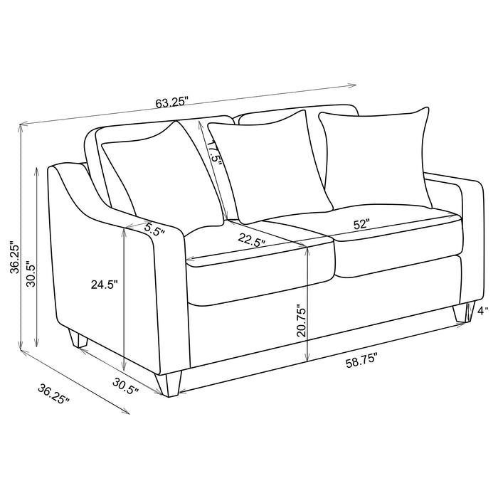 Christine Stationary Sets - California Furniture (Coachella, CA)