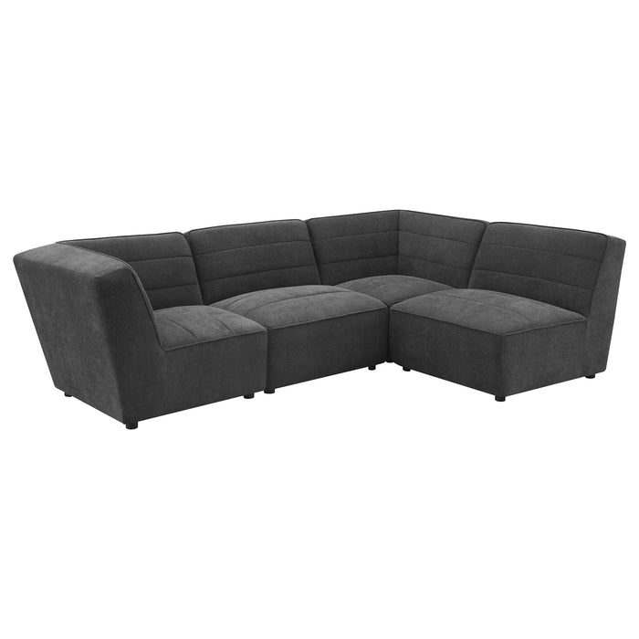 Sunny Upholstered Corner Chair - California Furniture (Coachella, CA)