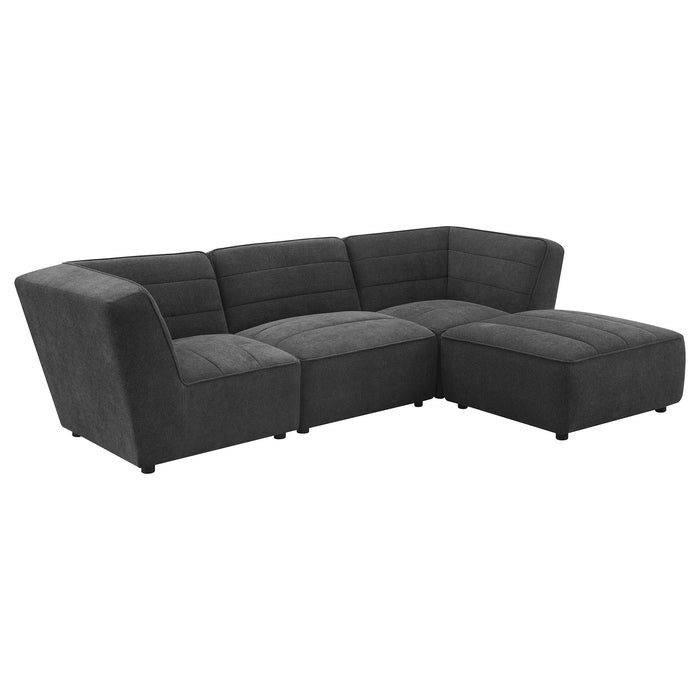 Sunny Upholstered Corner Chair - California Furniture (Coachella, CA)