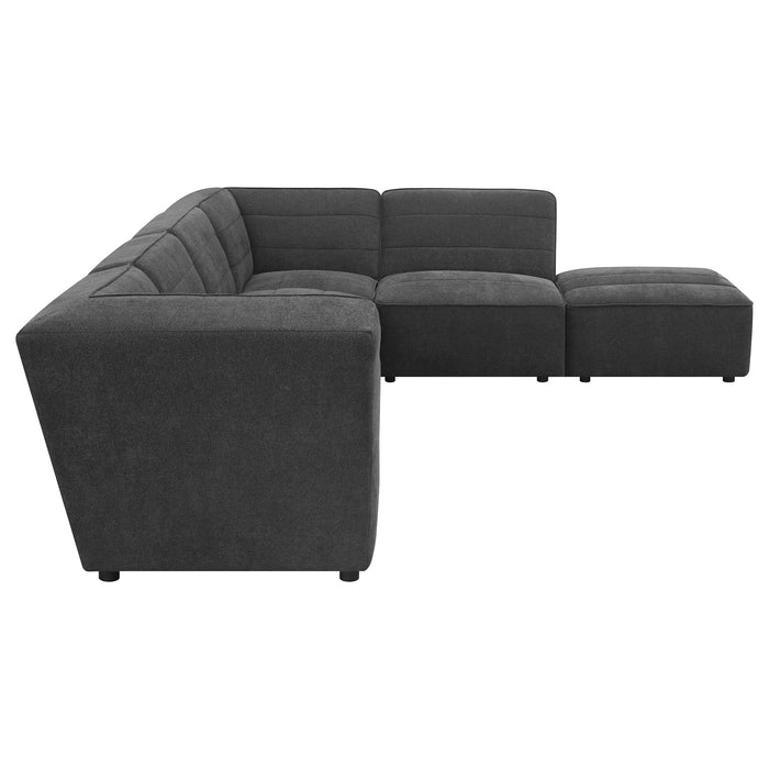 Sunny Upholstered Corner Chair - California Furniture (Coachella, CA)