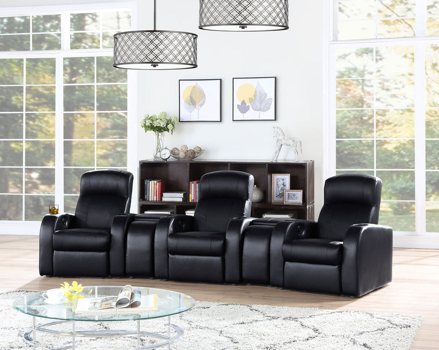 Cyrus Upholstered Home Theater Seating - California Furniture (Coachella, CA)