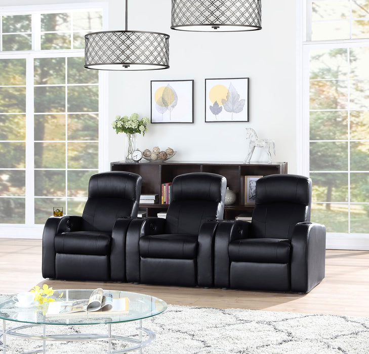 Cyrus Upholstered Home Theater Seating - California Furniture (Coachella, CA)