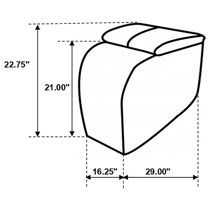 Cyrus Home Theater Seating - California Furniture (Coachella, CA)