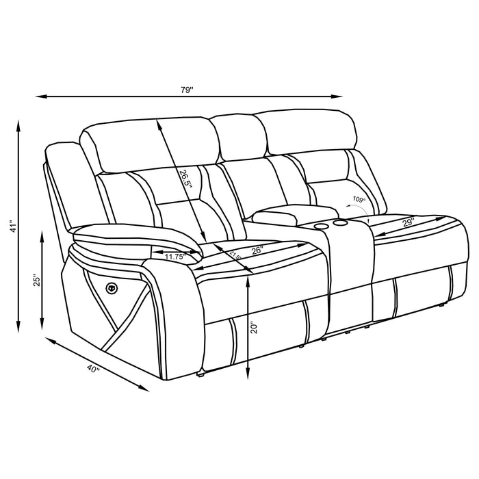 Higgins Reclining Sectionals - California Furniture (Coachella, CA)