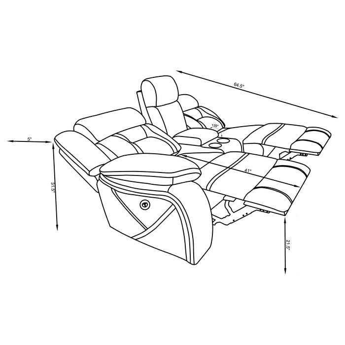 Higgins Reclining Sectionals - California Furniture (Coachella, CA)
