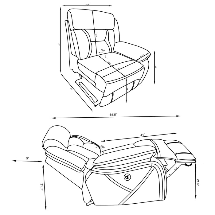 Higgins Reclining Sectionals - California Furniture (Coachella, CA)
