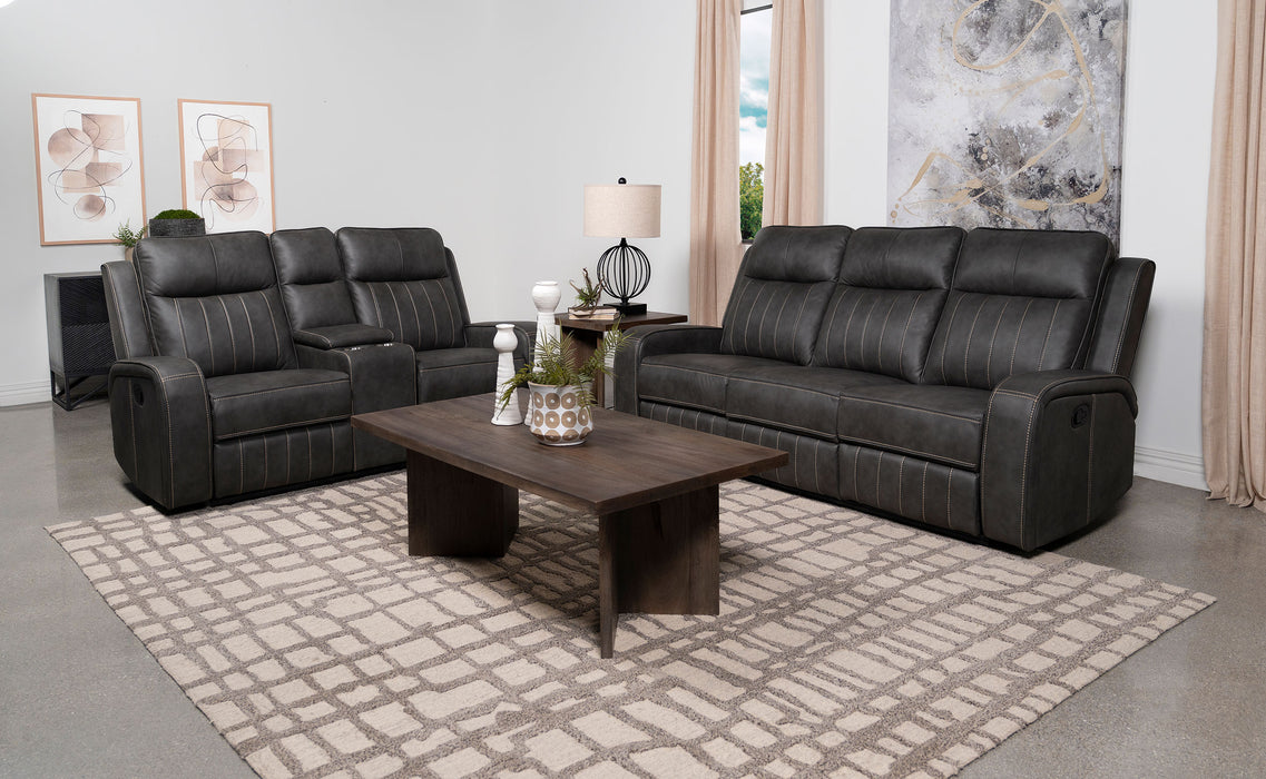 Raelynn Reclining Sofa Set - California Furniture (Coachella, CA)