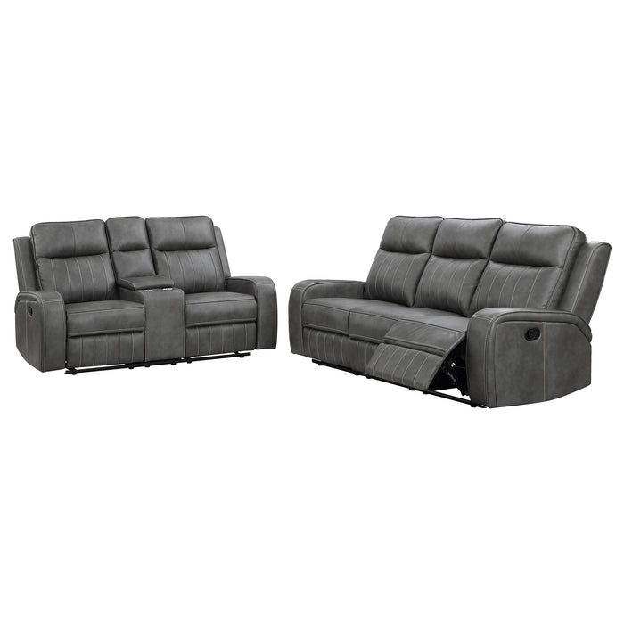 Raelynn Reclining Sofa Set - California Furniture (Coachella, CA)
