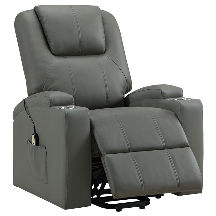Armstrong Power Lift Massage Recliner - California Furniture (Coachella, CA)