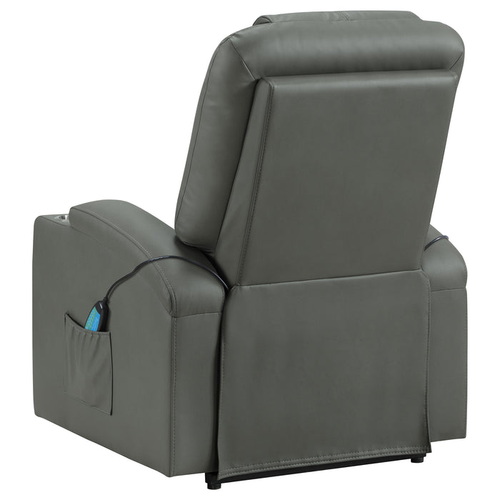 Armstrong Power Lift Massage Recliner - California Furniture (Coachella, CA)