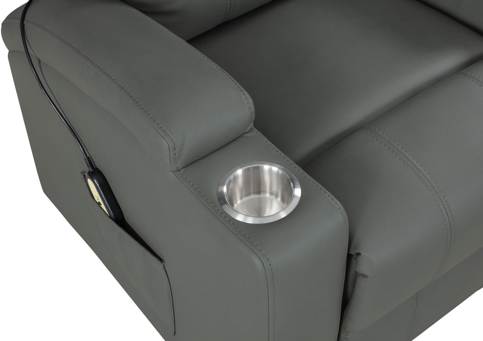 Armstrong Power Lift Massage Recliner - California Furniture (Coachella, CA)