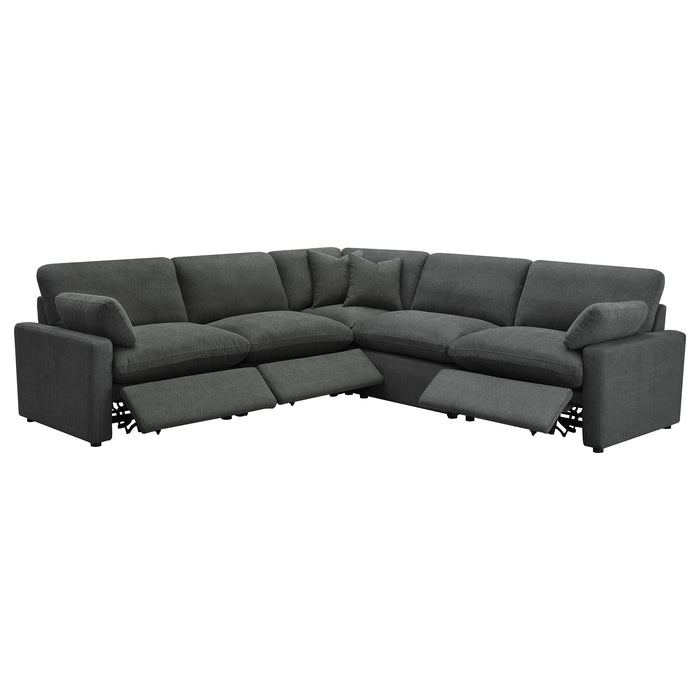 Collins Reclining Sectionals Upholstered - California Furniture (Coachella, CA)